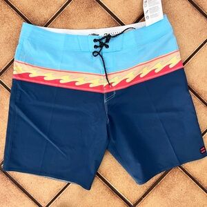NWT Billabong Men's Blue Swim Shorts